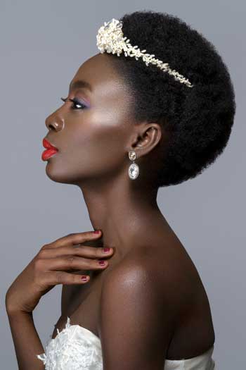 Black Wedding Hairstyles for African American Women 06