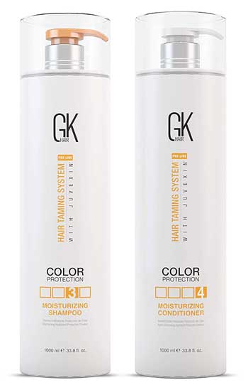 Global Keratin GK Hair Moisturizing Shampoo and Conditioner Set